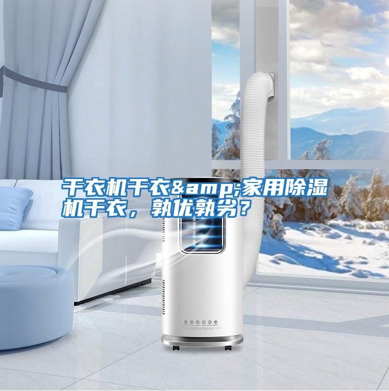 干衣機干衣&家用除濕機干衣，孰優孰劣？