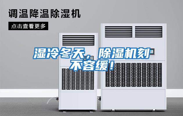 濕冷冬天,除濕機(jī)刻不容緩!