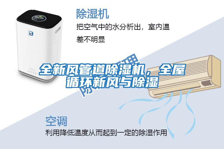 全新風(fēng)管道除濕機(jī)，全屋循環(huán)新風(fēng)與除濕