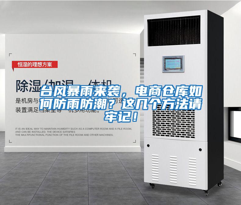 臺風暴雨來襲，電商倉庫如何防雨防潮？這幾個方法請牢記！