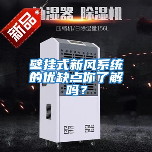 壁掛式新風(fēng)系統(tǒng)的優(yōu)缺點你了解嗎？