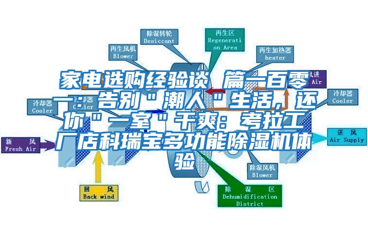 家電選購經驗談 篇一百零一：告別＂潮人＂生活，還你＂一室＂干爽：考拉工廠店科瑞寶多功能除濕機體驗