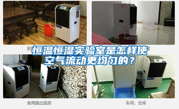 恒溫恒濕實驗室是怎樣使空氣流動更均勻的？