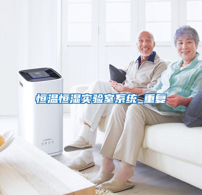 恒溫恒濕實驗室系統_重復