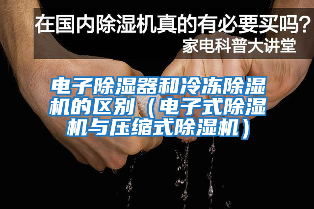 電子除濕器和冷凍除濕機的區別（電子式除濕機與壓縮式除濕機）