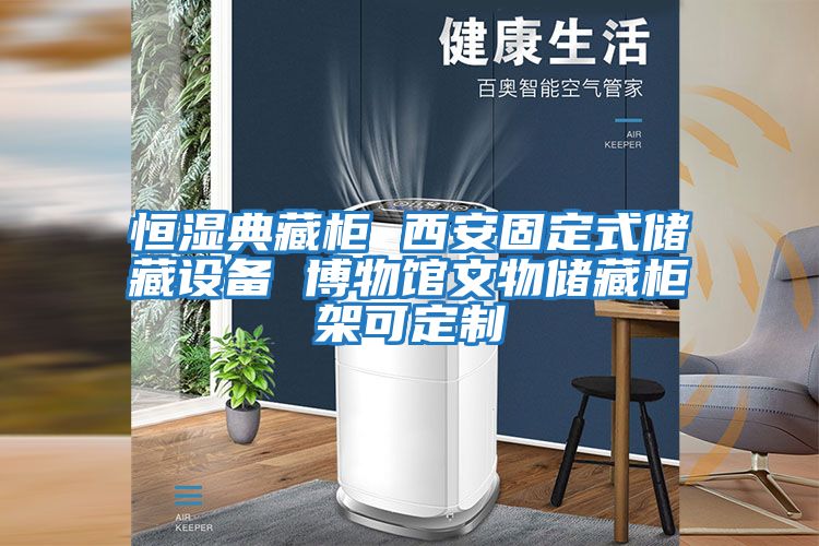 恒濕典藏柜 西安固定式儲藏設備 博物館文物儲藏柜架可定制