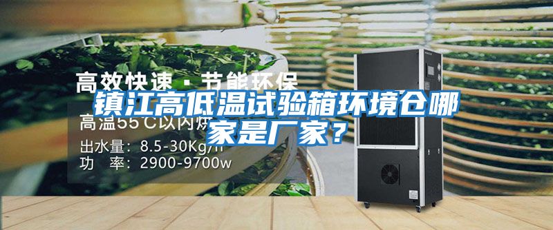 鎮江高低溫試驗箱環境倉哪家是廠家？
