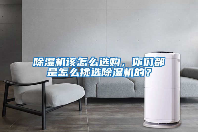 除濕機(jī)該怎么選購(gòu)，你們都是怎么挑選除濕機(jī)的？